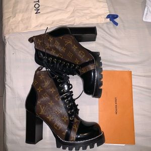 Louis Vuitton Star Trail monogram ankle boots